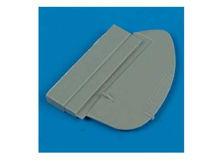 1/72 Quickboost - Supermarine Spitfire Mk.IX broad chord rudder (designed to be used with Airfix kits)