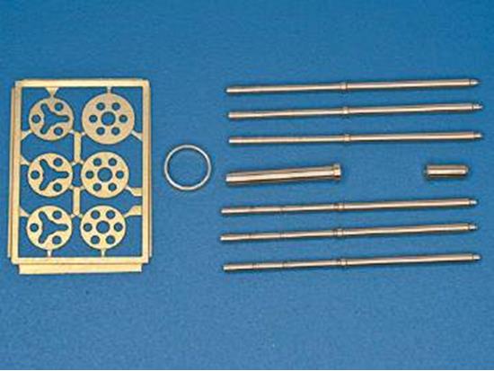 RBM RBM35B123 1/35 - M134 Minigun 6 x 7.62mm Barrels set for Minigun