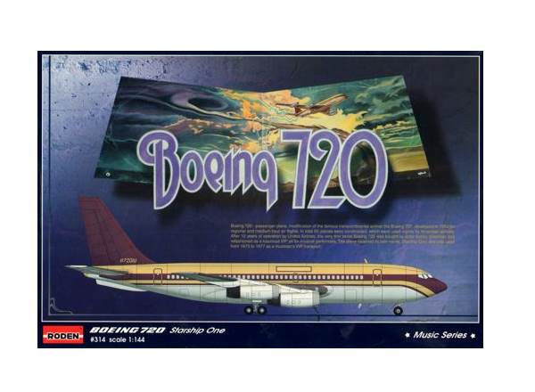 1/144 Roden - Boeing 720 Starship One