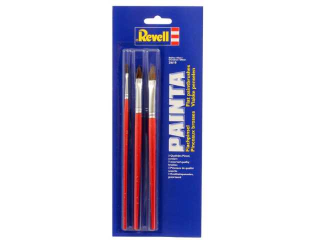 na Revell - 3 Painta Flat Brushes