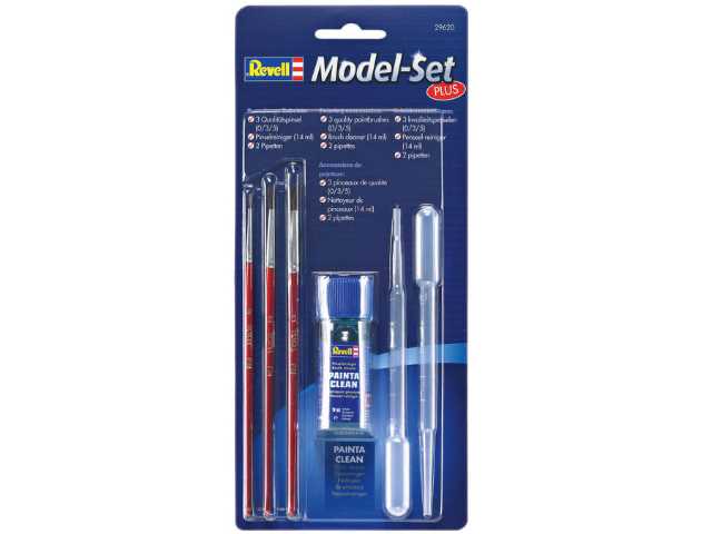 na Revell - Model Set 2 - Brushes Painta Clean and Pipettes