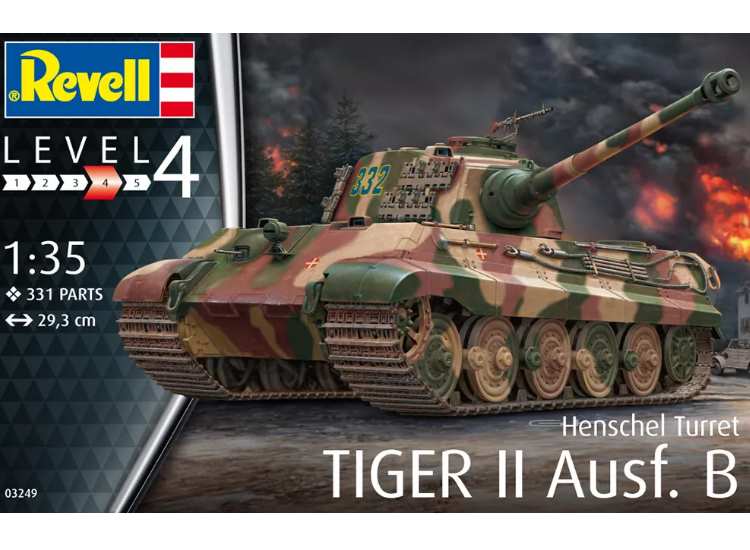 1/35 Revell - Tiger II Ausf.B (Henschel Turret)