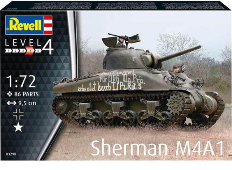 1/72 Revell - Sherman M4A1