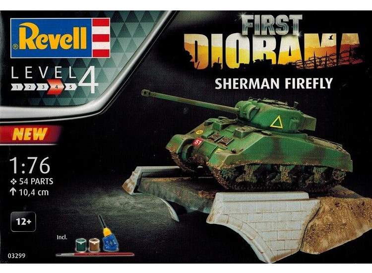 1/76 Revell - Sherman Firefly - First Diorama Set