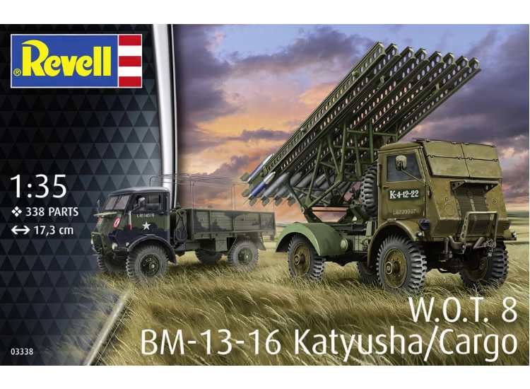 1/35 Revell - BM-13-16 on WOT8 Katyusha / Cargo