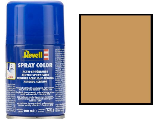 100ml Revell - 088 Ochre Brown Matt Acrylic Spray