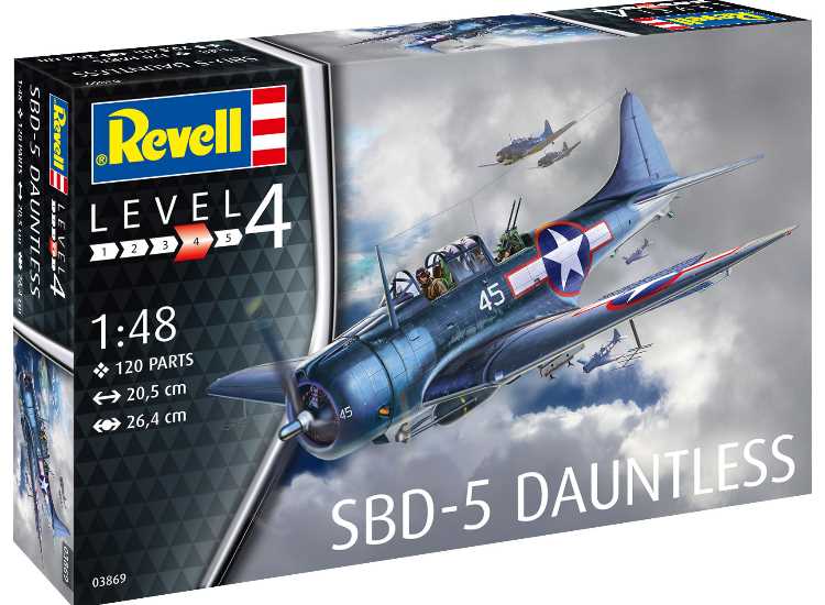 1/48 Revell - Douglas SBD-5 Dauntless Navy fighter