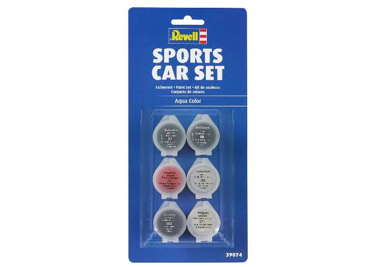 5ml x 6 Revell - Sports Car Acyrlic Paint Set