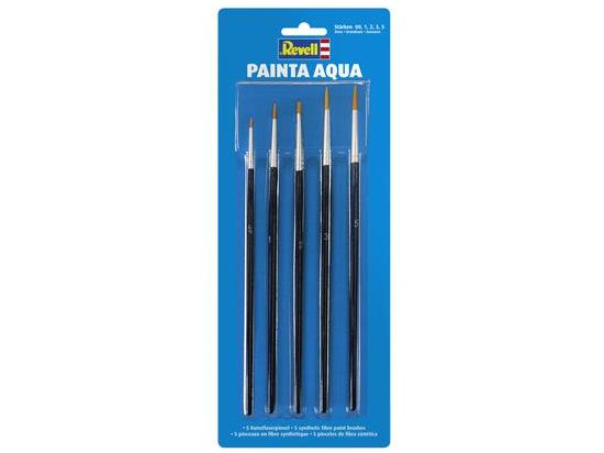 na Revell - Acrylic / Aqua Paint Brushes Pack (5)