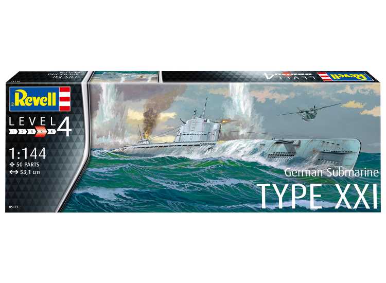 1/144 Revell - German Submarine Type XXI