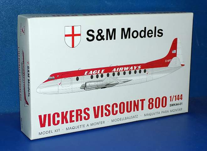1/144 S&M Models - Vickers Viscount 800