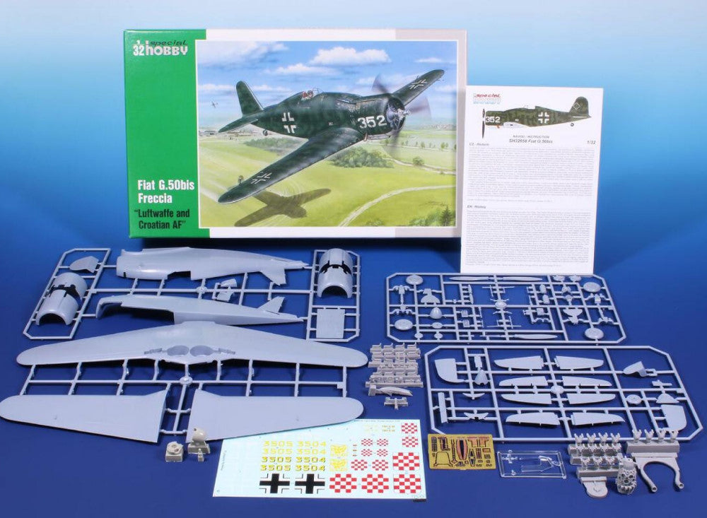 1/32 Special Hobby - Fiat G.50bis - Luftwaffe and Croatian AF