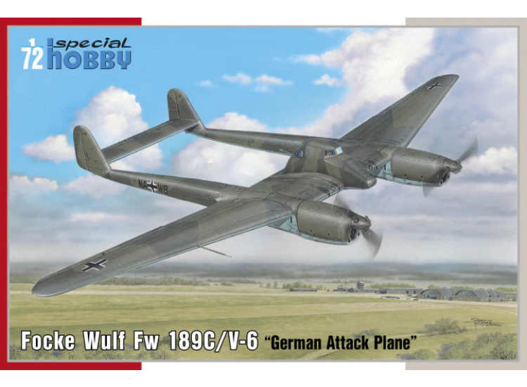 1/72 Special Hobby - Focke Wulf Fw 189C/V-6 German Attack Plane