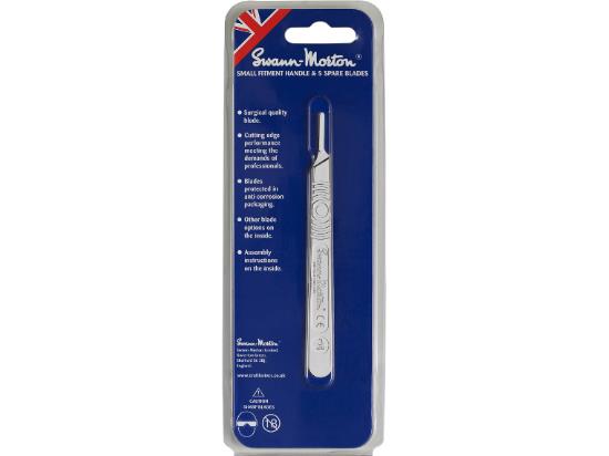 - Swann Morton - No. 3 Metal Handle Scalpel and 5 x No. 10a blades