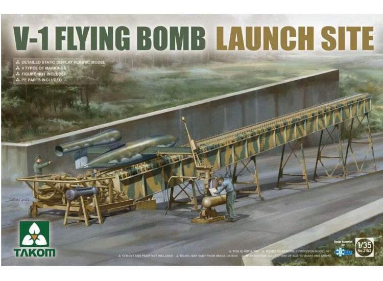 1/35 Takom - V-1 Flying Bomb Launch Site