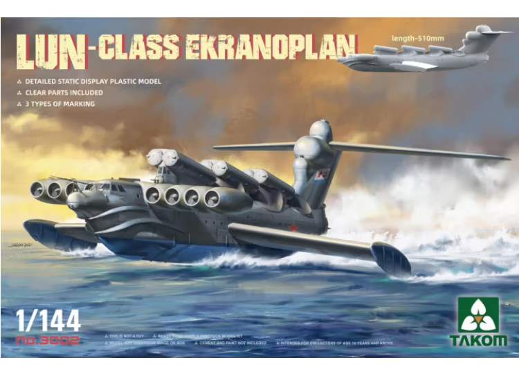 1/144 Takom - Lun-Class Ekranoplan