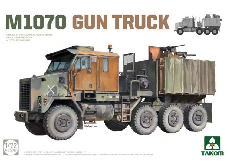 1/72 Takom - M1070 Gun Truck