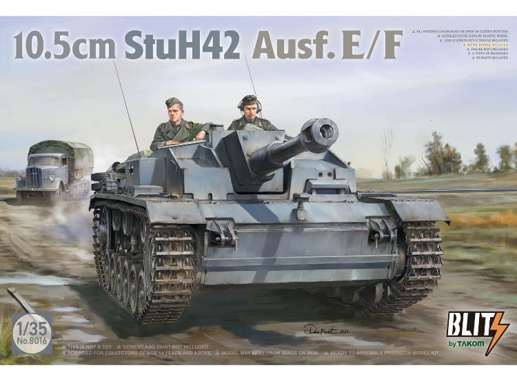 1/35 Takom - 10.5cm StuH.42 Ausf.E/F