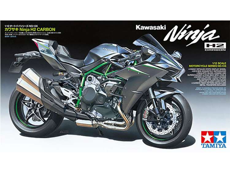1/12 Tamiya - Kawasaki Ninja H2 Carbon