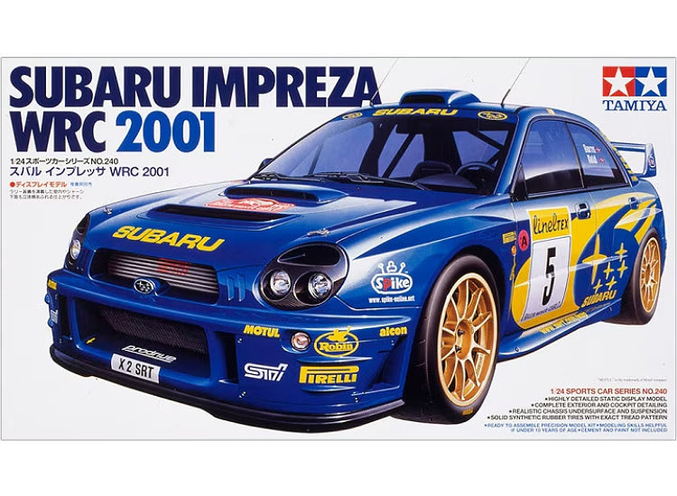 1/24 Tamiya - Subaru Impreza WRC 2001