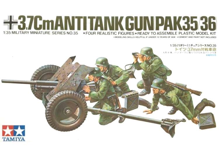 1/35 Tamiya - German 37mm Anti-tank