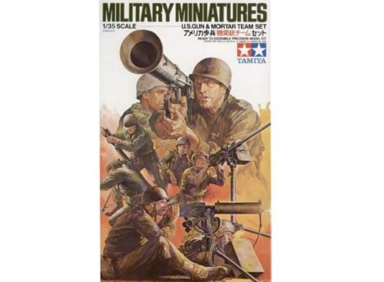 1/35 Tamiya - U.S. Gun and Mortar Team