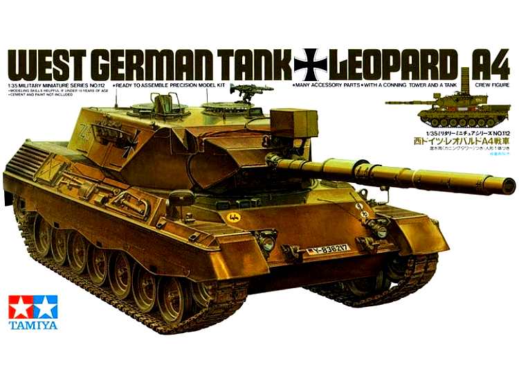 1/35 Tamiya - West German Leopard A4