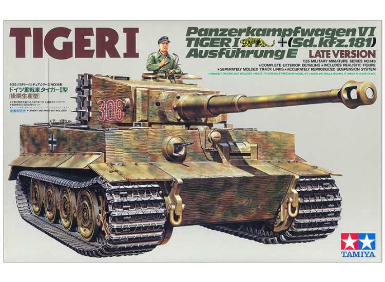 1/35 Tamiya - Tiger I Late Version