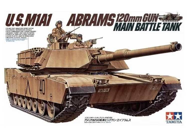 1/35 Tamiya - U.S.M1A1 Abrams