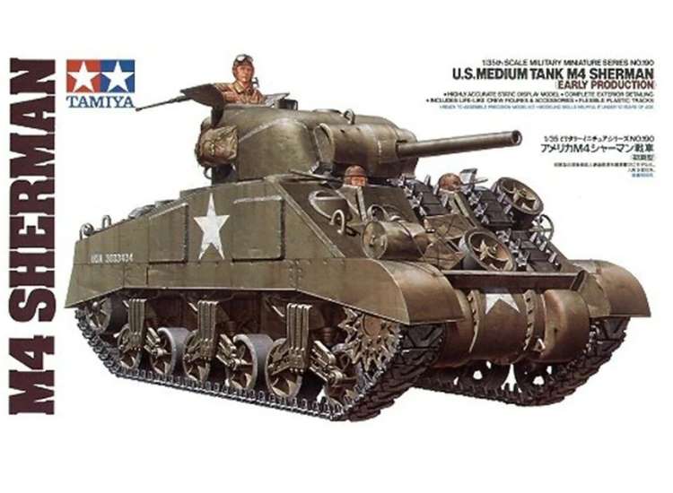 1/35 Tamiya - U.S. M4 Sherman (Early Production)