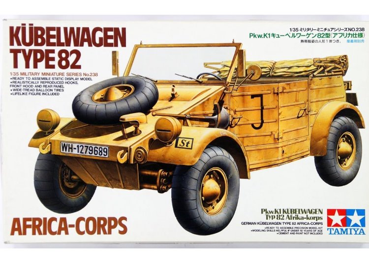 1/35 Tamiya - Kubelwagen Type82 (Africa)