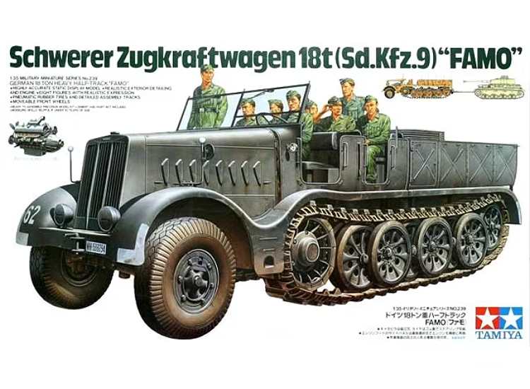 1/35 Tamiya - German 18 ton Half-Track FAMO