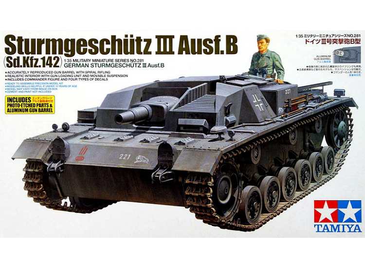 1/35 Tamiya - German Sturmgeschutz III AusfB