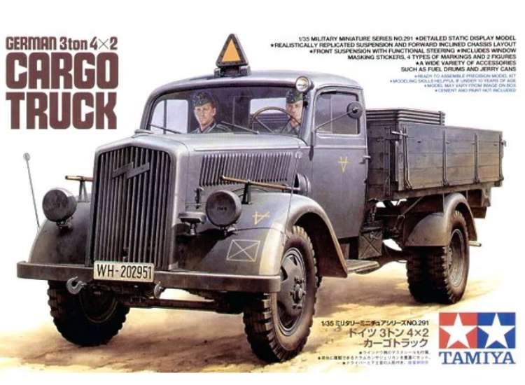 1/35 Tamiya - German 3 ton 4x2 Cargo truck