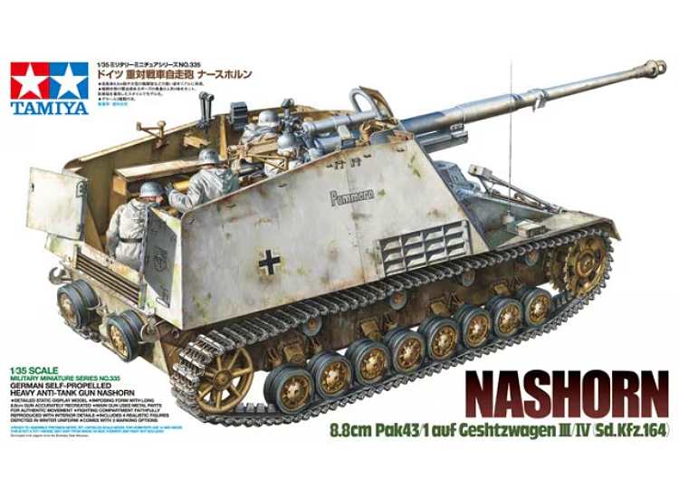 1/35 Tamiya - German Self-Propelled Heavy Anti-Tank Gun Nashorn