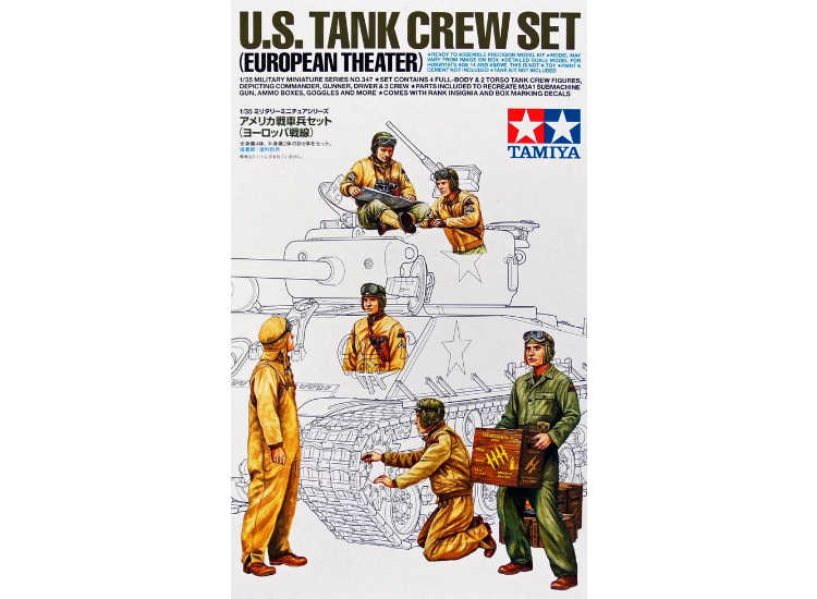 1/35 Tamiya - US Tank Crew set - European Theater