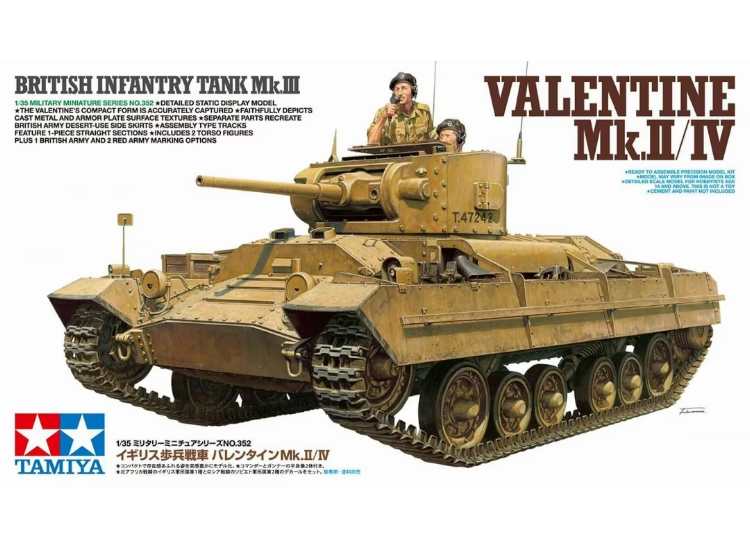 1/35 Tamiya - British Infantry Tank Mk.III - Valentine Mk.II/IV