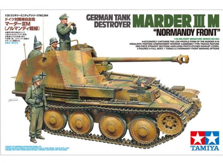 1/35 Tamiya - Marder III M Normandy Front