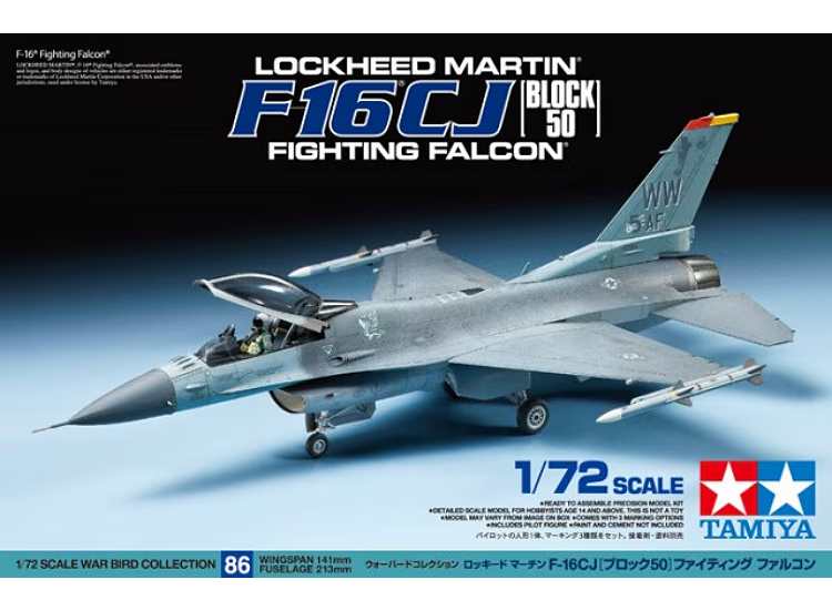 1/72 Tamiya - F-16 CJ Fighting Falcon - Block 50