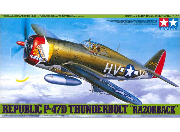 1/48 Tamiya - P-47D Thunderbolt Razorback