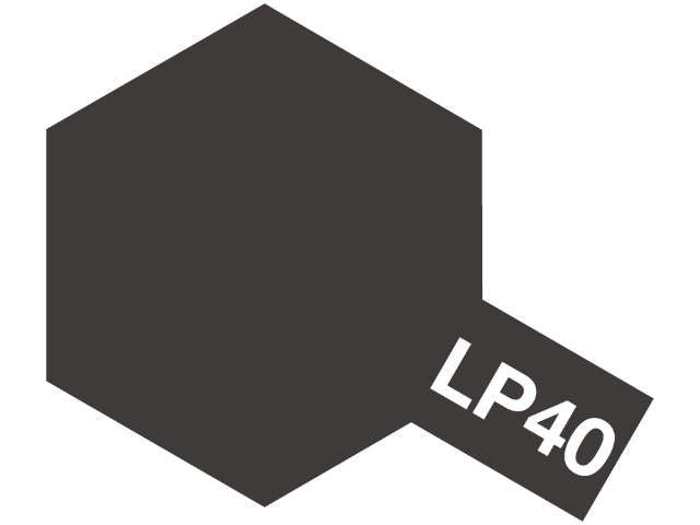 10ml Tamiya - Lacquer Paint LP40 Metallic Black