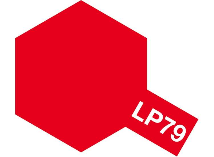 10ml Tamiya - Lacquer Paint LP79 Flat Red