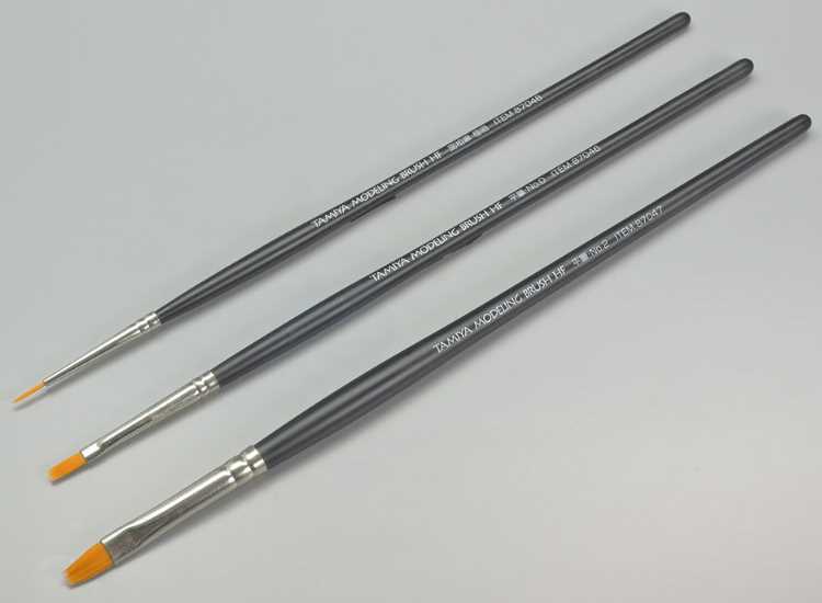 NA Tamiya - Modelling Brush HF Standard Set
