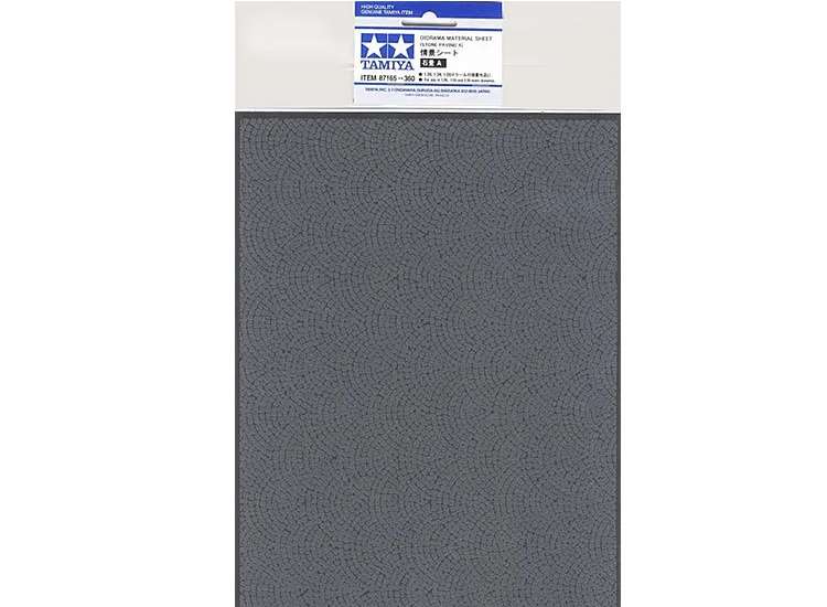 - Tamiya - Diorama Sheet Stone Paving A