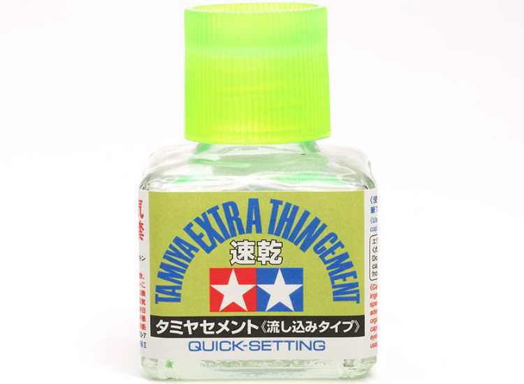 40ml Tamiya - Quick Setting Extra Thin Cement / Glue