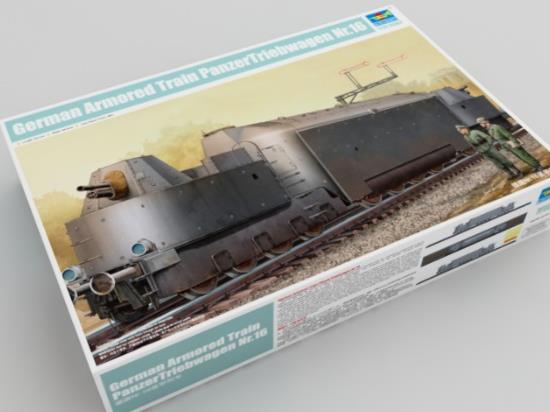 1/35 Trumpeter - German Armored Train PanzerTriebwagen No.16