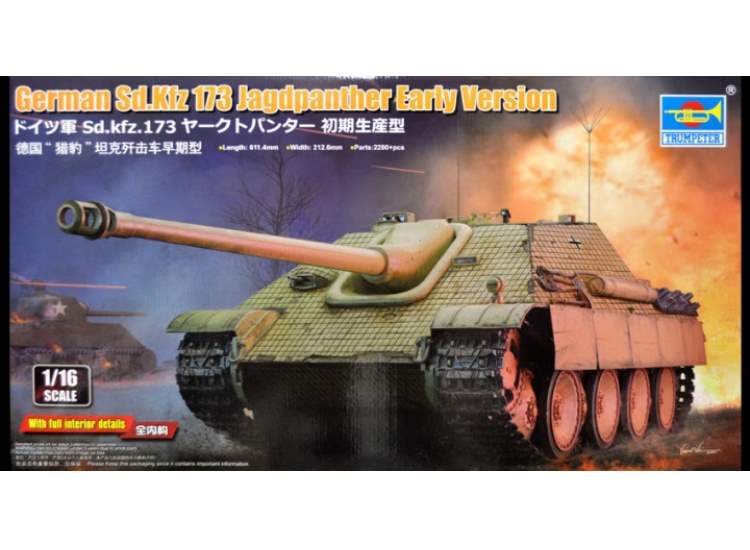 Trumpeter TP00934 1/16 - German SdKfz 173 Jagdpanther Early