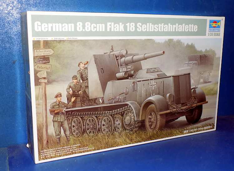 1/35 Trumpeter - Flak 18 88mm Selbstfahrlafette