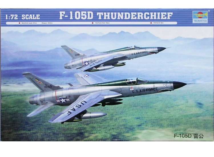 1/72 Trumpeter - F-105D Thunderchief