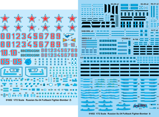 1/72 Trumpeter - Russian Su-34 Fullback Fighter-Bomber